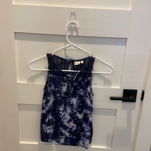 Tie-dye tank top